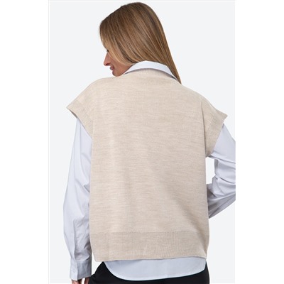 Женский вязаный жилет Happyfox