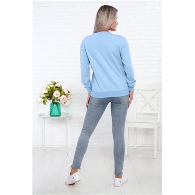 Свитшот 57110 (Голубой)