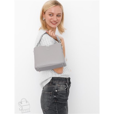 Сумка женская кожаная 99119NN l.gray Natale Navetta в Новосибирске