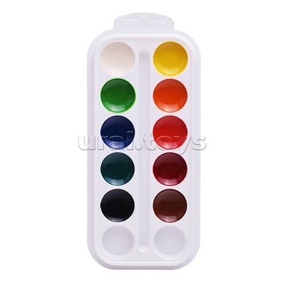 Акварель 10 цветов, Funny Friends, б/к