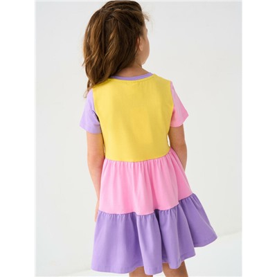 Платье трикотажное для девочек