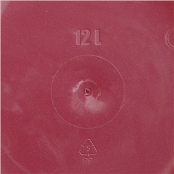 Ведро хозяйственное «Нео», 12 л, пластик, МИКС