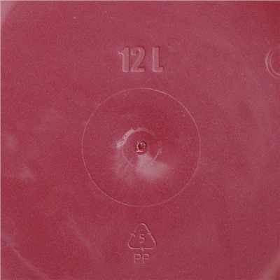 Ведро хозяйственное «Нео», 12 л, пластик, МИКС