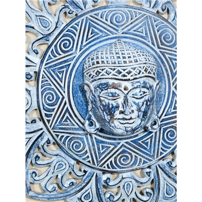 Панно резное «Будда», 40×40×0.6 см