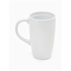 Кружка чайная новогодняя «С новым годом! Снежинки», 530 мл