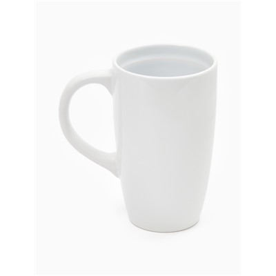 Кружка чайная новогодняя «С новым годом! Снежинки», 530 мл