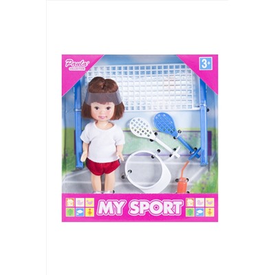 Игровой набор "Paula. Спортсмен", теннис Игрушки разных брендов, 267924
