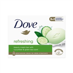 Крем-мыло DOVE Прикосновение свежести Огурец 135гр