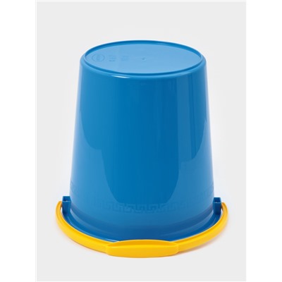 Ведро хозяйственное с мерной шкалой, 10 л, пластик, МИКС