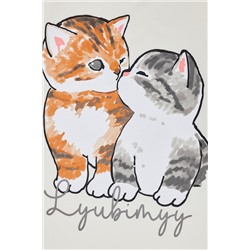 Футболка для девочки оверсайз ФБН0002