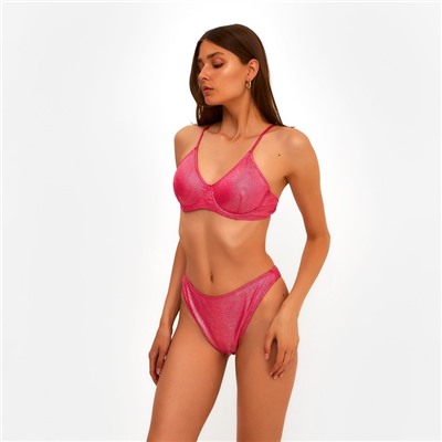 Купальник женский раздельный MINAKU, цвет розовый размер 48