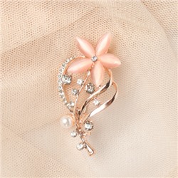 Брошь Пёрышки / 38B-9-20 /уп 912/