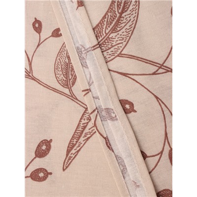 Пододеяльник 1.5-спальный «Экономь и Я. Барбарис», 147×210 см, бежевый, бязь