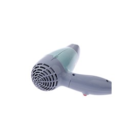 Фен Luazon LF-23, 800 Вт, 2 скорости, 2 режима, складная ручка, голубой