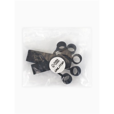 Массажёр силикон для пальцев рук с манжетом 9,5кг 8*14*2,8см чёрн ОТ