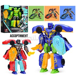 Робот трансформирующийся в спорткар, в коробке