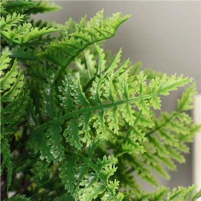 Искусственный цветок в горшке «Морковник», 9×30 см