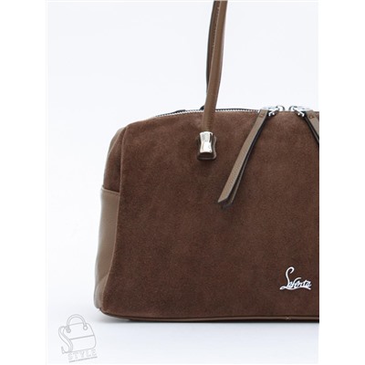 Сумка женская кожаная 98409SP cappuccino Velina Fabbiano-Safenta в Новосибирске