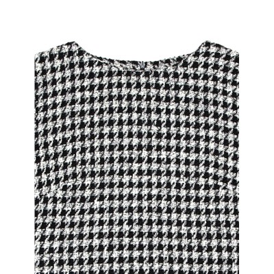 Платья CONTE LPL 1053 Платье с рисунком "клетка" и легким мерцанием люрекса