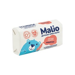 Крем-мыло туалетное детское "Малио" мягкая защита, с пребиотиком, 140 г
