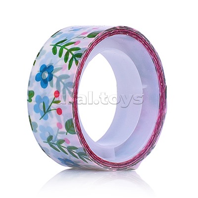 Клейкая лента декоративная "DIY" цветная, полипропиленовая основа 40 мкм, 15 ммx5 м, пласт.вт.