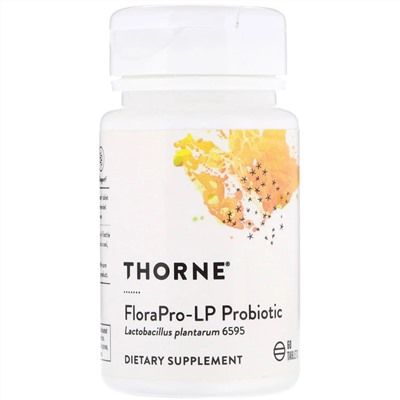 Thorne Research, FloraPro-LP, пробиотик, 60 таблеток
