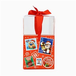 Коробка подарочная новогодняя складная «Новогодняя почта», 7×12×7 см