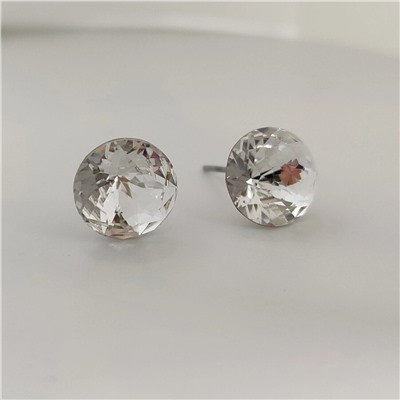 Серьги с кристаллами Swarovski