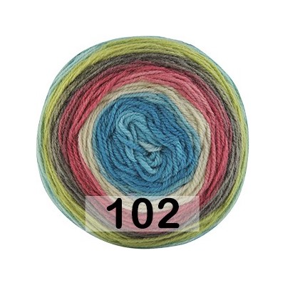 Пряжа Kamgarn Cake Wool Papatya