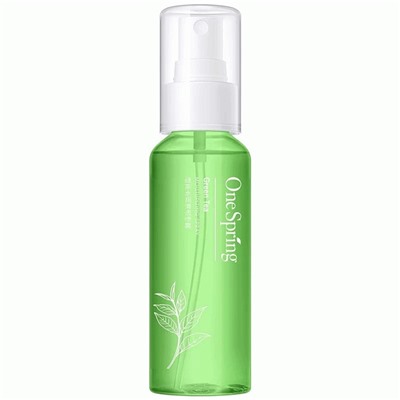 Спрей для лица с экстрактом зеленого чая One Spring
