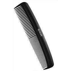 Dewal Расческа карманная / Эконом CO-6033, пластик, 12,5 см, черный 1590