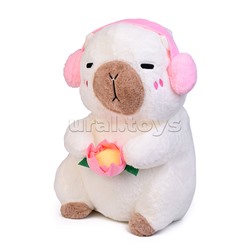 Мягкая игрушка "Капибара" с пледом