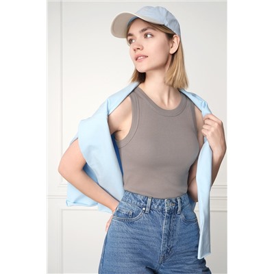 Женская майка-топ в рубчик Happyfox