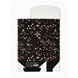 Коробка подарочная новогодняя складная «С Новым годом», 15×7×22 см