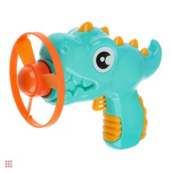 Запускалка вертушка "Динозаврик", 14,3х5,2х13,7см, 2 дизайна