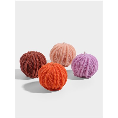 Свеча «Пряжа», 5×5×6.5 см, соевый воск