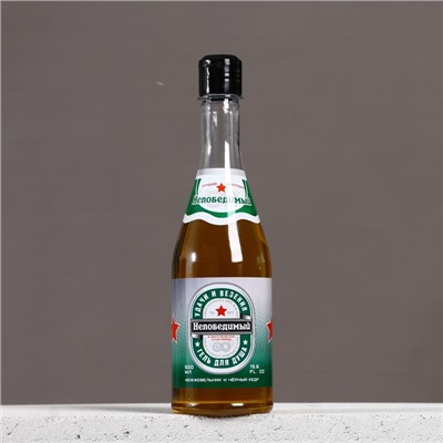 Гель для душа пиво «Непобедимый», 500 мл, аромат можжевельника и чёрного кедра, Чистое счастье