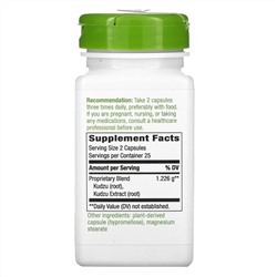 Nature's Way, корень кудзу, 1226 мг, 50 растительных капсул