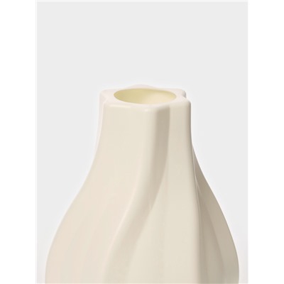 Ваза для цветов, пластик, 1.6 л, белая