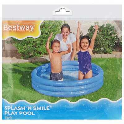 Бассейн надувной Bestway, 122×25 см, от 2 лет, МИКС, 51025