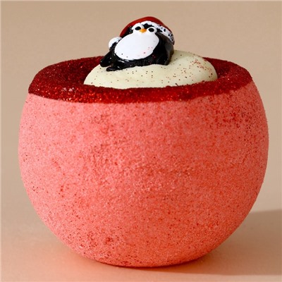 Бомбочка с игрушкой «Пингвинёнок», 130 г, Чистое счастье