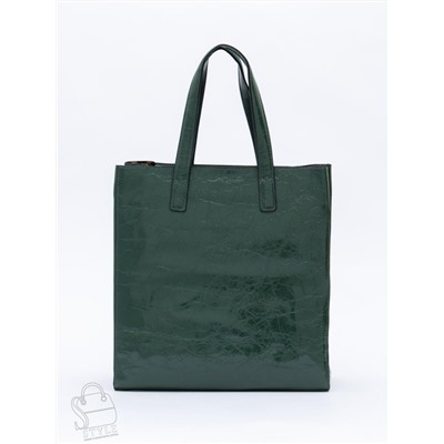 Сумка женская кожаная 91147SP green Velina Fabbaino-Safenta в Новосибирске