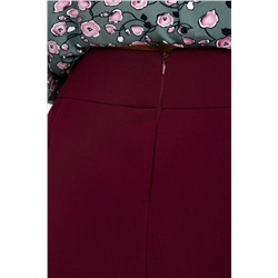 Юбка женская  136/06/Бордовый