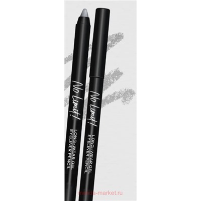 Корея Monic Beauty Карандаш для глаз No Limit! Long-Wear Gel тон 02 Silver