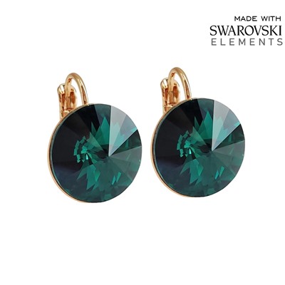 Серьги с кристаллами Swarovski