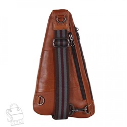 Рюкзак мужской кожаный  99012Z brown Zinimsk