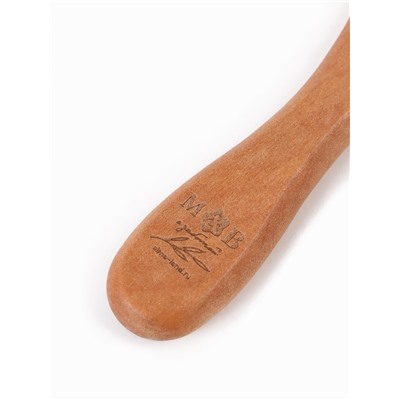 Расческа детская, деревянная с натуральной щетиной, в коробке, M&B