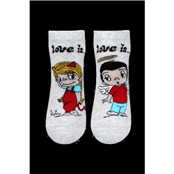 Короткие БРЕСТСКИЕ НОСКИ ЖЕНСКИЕ 1163 LOVE IS