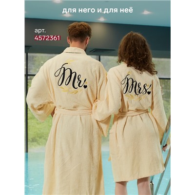 Халат махровый женский «Этель» Missis, размер 46-48, хлопок