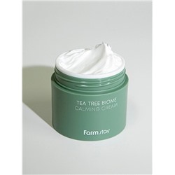 FARMSTAY - КРЕМ ДЛЯ ЛИЦА УСПОКАИВАЮЩИЙ С ЭКСТРАКТОМ ЗЕЛЕНОГО ЧАЯ TEA TREE BIOME CALMING CREAM, 80 ML